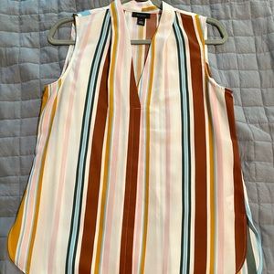 Striped Tank Top, Size Small